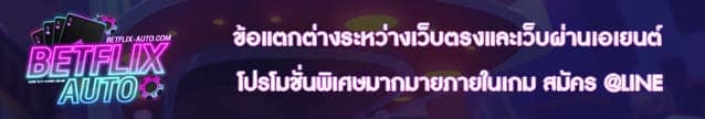 ข้อแตกต่างระหว่างเว็บตรงและเว็บผ่านเอเยนต์