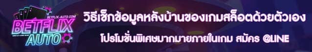วิธีเช็กข้อมูลหลังบ้านของเกมสล็อตด้วยตัวเอง