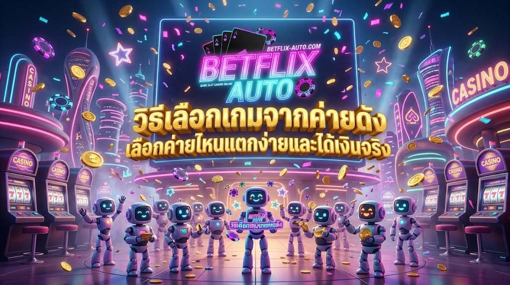 วิธีเลือกเกมจากค่ายดัง