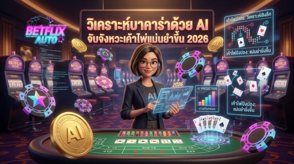 AI อ่านสถิติบาคาร่าอย่างไร ทำไมเซียนยุคนี้ถึงฮิตใช้