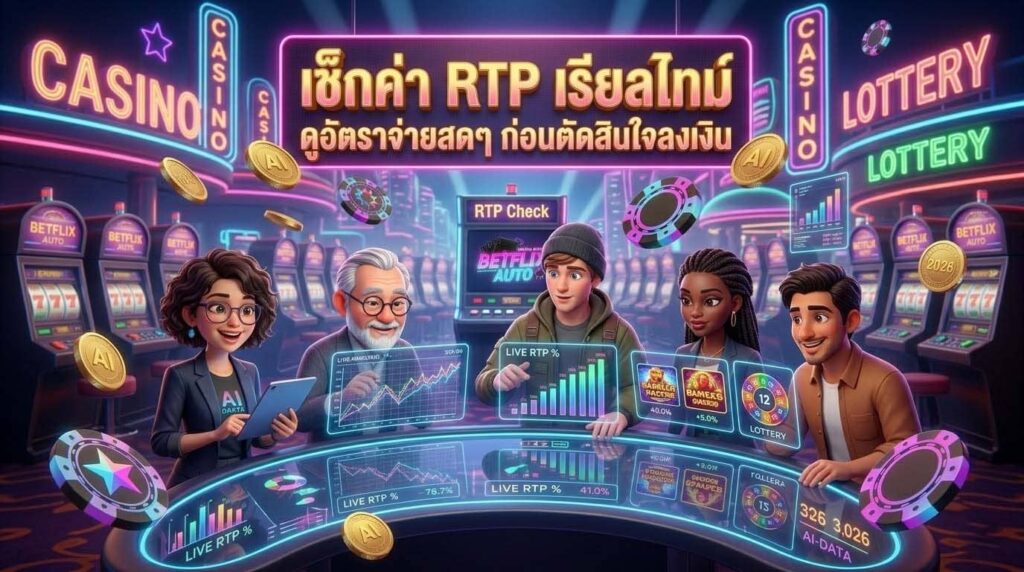 เช็กค่า RTP เรียลไทม์