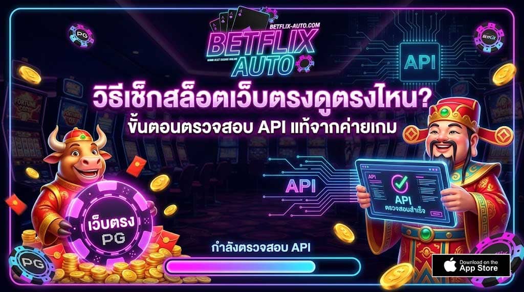 วิธีเช็กสล็อตเว็บตรงดูตรงไหน ขั้นตอนตรวจสอบ API แท้จากค่ายเกม