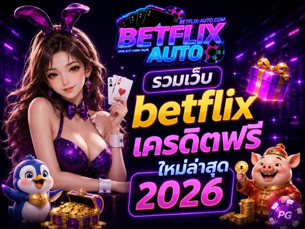 รวมเว็บ betflix เครดิตฟรี ใหม่ล่าสุด 2026